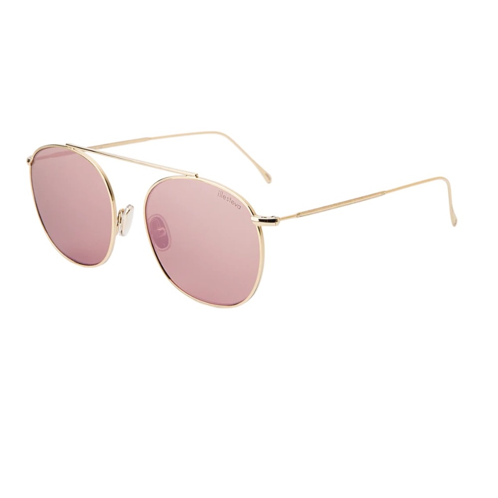 Mykonos II Sunglasses
Gold/Bright Rose Flat Mirror